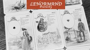 占卜牌卡小课堂：金色梦想雷诺曼扩展版之三张牌阵｜Rose老师